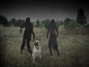 EUROPALMS Silhouette Metal Zombie Woman, 135cm