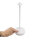 Securit® Tischlampe ANGELINA, Wasserfest IP 54, stufenlos dimmbar, mit intregierter LED und Akku, inklusive schnelllademagnetischem  USB Ladekabel. Leuchtdauer bis zu 20 Stunden    Farbe: Weiss