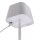 Securit® table lamp GEORGINA,  Wasserfest IP 54, stufenlos dimmbar, mit intregierter LED und Akku, inklusive schnelllademagnetischem  USB Ladekabel. Leuchtdauer bis zu 20 Stunden    Farbe: Weiss