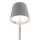 Securit® table lamp FELINE,  Wasserfest IP 54, stufenlos dimmbar, mit intregierter LED und Akku, inklusive schnelllademagnetischem  USB Ladekabel. Leuchtdauer bis zu 20 Stunden    Farbe: Weiss