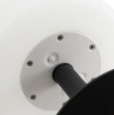 Securit® Tischlampe MICHELLE mit 3 Kreidetafel Tags mit SECURIT Kreidemarker beschreibbar -  Wasserfest IP 44, dimmbar, mit intregierter LED und Akku, inklusive schnelllade  USB Ladekabel. Leuchtdauer bis zu 20 Stunden    Farbe: Schwarz