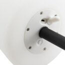 Securit® Tischlampe MICHELLE mit 3 Kreidetafel Tags mit SECURIT Kreidemarker beschreibbar -  Wasserfest IP 44, dimmbar, mit intregierter LED und Akku, inklusive schnelllade  USB Ladekabel. Leuchtdauer bis zu 20 Stunden    Farbe: Schwarz