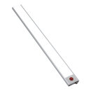 Securit® Sonnenschirmleuchte BERLIN, Wasserfest IP 20, Tageslicht 5.500k, kalt weiß 3.800K, warm weiß 2.800k, mit intregierter LED und Akku, inklusive schnelllade USB C Ladekabel. Leuchtdauer bis zu 8 Stunden. Inklusieve magnetischem Haltesystem und Klett