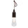 Securit® Sonnenschirmlampe COPENHAGEN, Wasserfest IP 44, dimmbares warm weißes Licht  2.800k, mit intregierter LED und Akku, inklusive schnelllade USB C Ladekabel. Leuchtdauer bis zu 20 Stunden. Inklusieve magnetischem Haltesystem und Klett für das anbrin