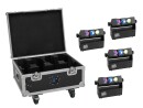 EUROLITE Set 4x AKKU MBT-3 Spot MK2 + Flightcase mit...