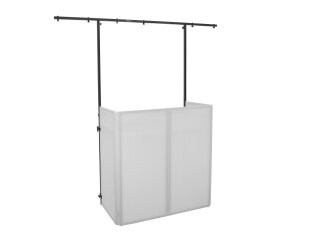 OMNITRONIC Set Compact Mobile DJ Stand incl. Cover + Extension Frame