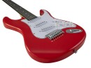 DIMAVERY J-400 Electric Guitar ST, red, 3/4