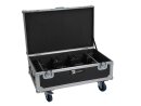 ROADINGER Flightcase 6x AKKU UP-4 QCL Spot QuickDMX MK2...
