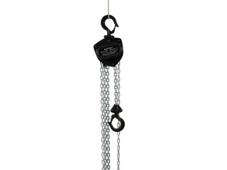 SAFETEX Chain hoist 250kg 6m hub black