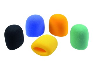 OMNITRONIC Microphone Windshield Set, 5 colors