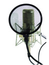 OMNITRONIC Mikrofon-Popfilter schwarz