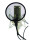 OMNITRONIC Mikrofon-Popfilter schwarz