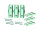 ALUTRUSS TRILOCK E-GL connecting cone/pivot/pin