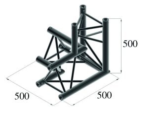 ALUTRUSS TRILOCK S-PAL-33 3-way Corner \/ right