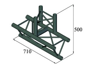 ALUTRUSS TRILOCK S-PAT-38 3-way T-Piece
