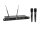 OMNITRONIC UHF-602 2-Kanal Funkmikrofon-System 823-832/863-865 MHz