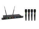 OMNITRONIC UHF-604 4-channel Wireless Mic System...