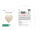 Folienballon Herz, 45cm, Hellbeige