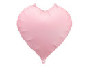Folienballon Herz, 45cm, Rosa