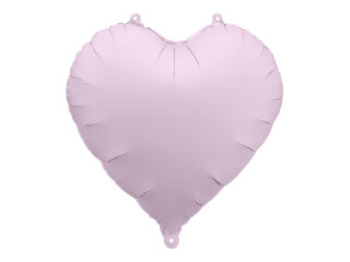 Folienballon Herz, 45cm, Lila