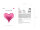 Folienluftballon Herz, 75x64,5 cm, rosa