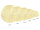 Papierlaterne, creme, 25cm