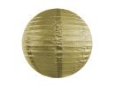Papierlaterne, gold, 35cm