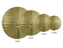 Papierlaterne, gold, 35cm