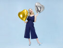 Folienballon Herz, 61cm, gold