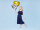 Folienballon Herz, 61cm, gold