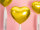 Folienballon Herz, 45cm, gold