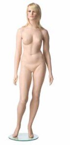 Mannequin Venus sculpt. haut, diverse Größen