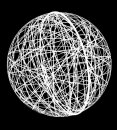 Fiberglas 3D HALBKUGEL GLOBUS