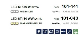 LED ST 180 W