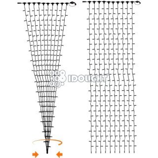 LED SL 3 WW   Kabelfarbe: weiß   Lichtvorhang --> Led Pro 230V