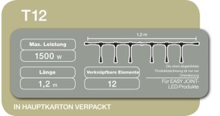 T12 Verteiler schwarz(Auslauf)    --> Licht