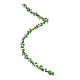 Buchsbaumgirlande Kunststoff     Groesse: Ø 8cm, 270cm    Farbe: grün