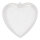 Heart  - Material: plastic 2 halves to fill - Color: clear - Size: Ø 14cm