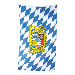 Flagge Kunstseide, mit Ösen Abmessung: 90x150cm Farbe: Bayern