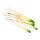 Asparagus 8pcs./bunch, plastic     Size: 20cm    Color: white/green