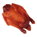 Cooked chicken plastic 23x14cm Color: brown