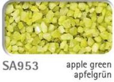 Perlkies 1,2 -1,8 mm apfelgrün (Beutel 2 kg)