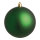 Christmas balls green matt 12 pcs./blister - Material:  - Color:  - Size: Ø 6cm