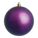 Weihnachtskugeln, violett matt  Abmessung: Ø 8cm, 6...