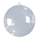 Ball  - Material: acrylic 2 halves - Color: clear - Size:...