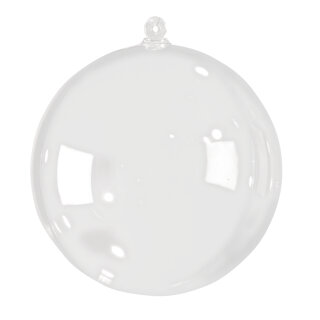 Kugel Acryl, 2 Hälften     Groesse: Ø 40cm - Farbe: klar