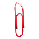 Büroklammer Styropor Größe:90x25cm Farbe: rot    #