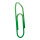 Büroklammer Styropor     Groesse: 90x25cm - Farbe: grün #   Info: SCHWER ENTFLAMMBAR