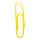 Büroklammer Styropor     Groesse: 90x25cm    Farbe: gelb     #