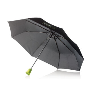 Brolly 2 in 1 Automatik-Taschenschirm, grn, 21,5